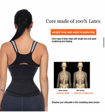 Load image into Gallery viewer, Latex Waist Trainer