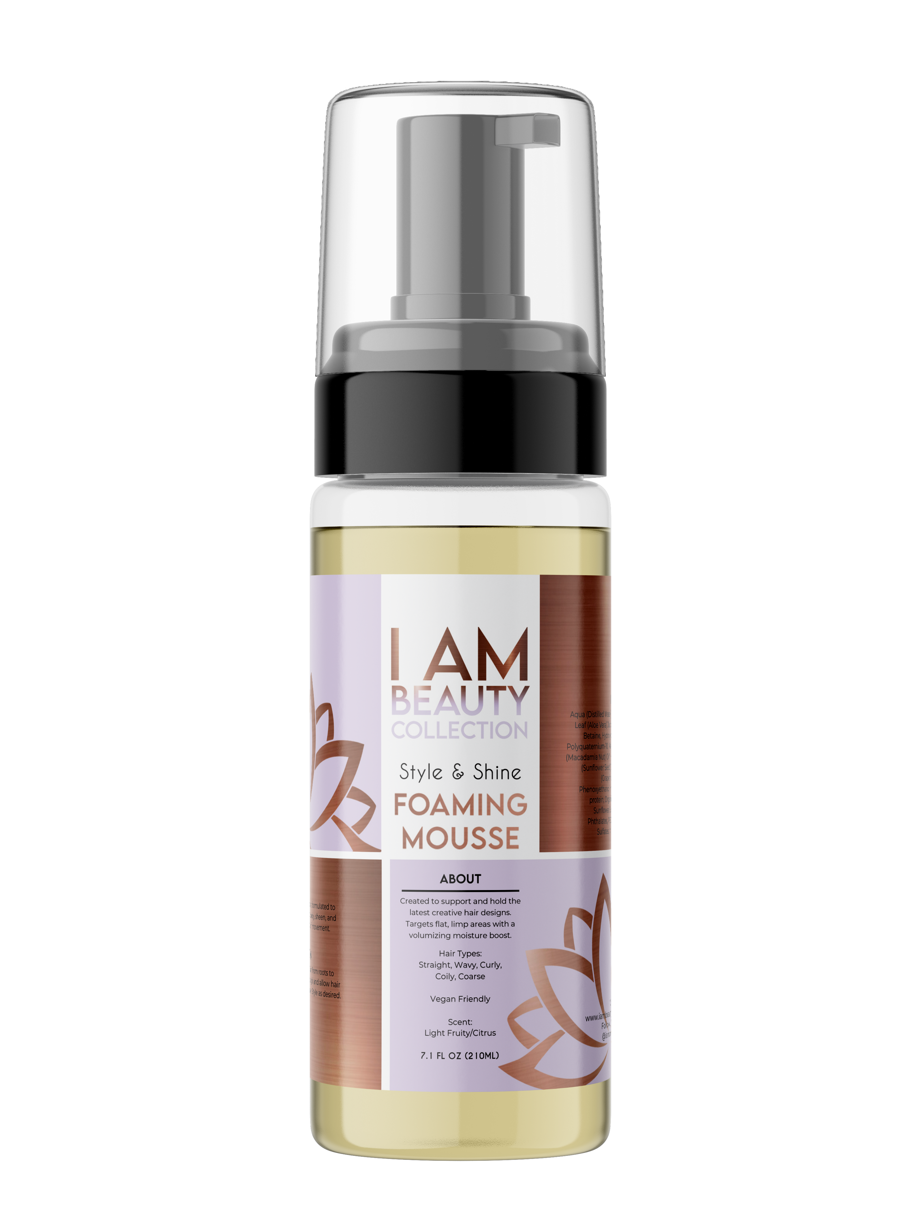 Style & Shine Foaming Mousse – I Am Beauty Collection LLC